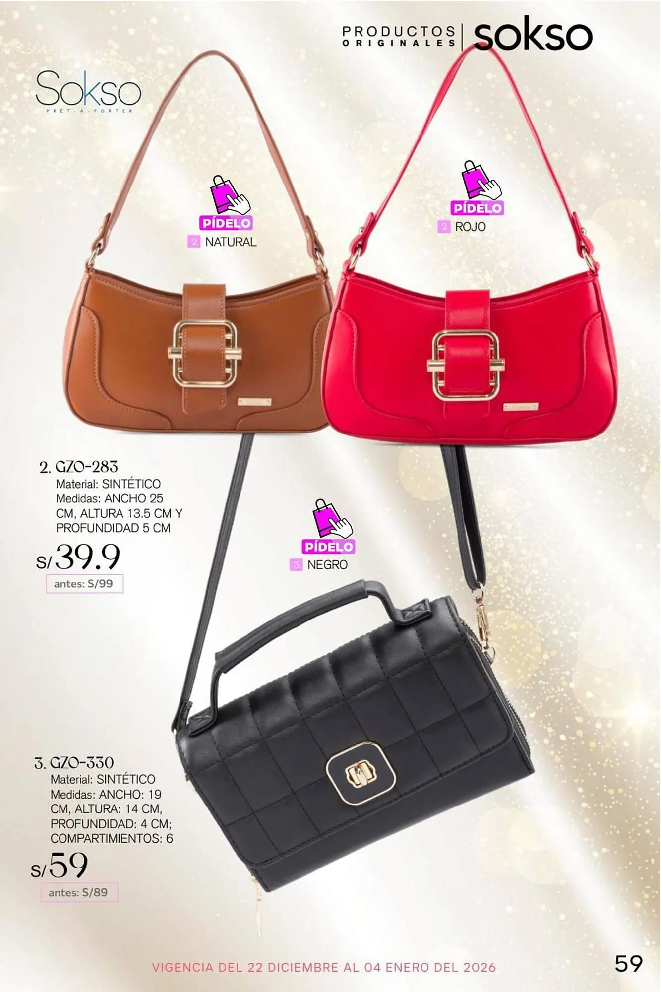 Catalogo de Catálogo Sokso 22 de diciembre al 4 de enero 2026 - Pag 59