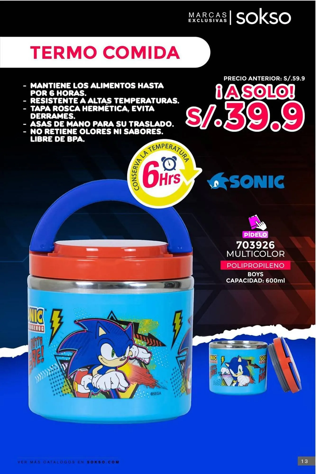 Catalogo de Catálogo Sokso 5 de mayo al 11 de mayo 2025 - Pag 13