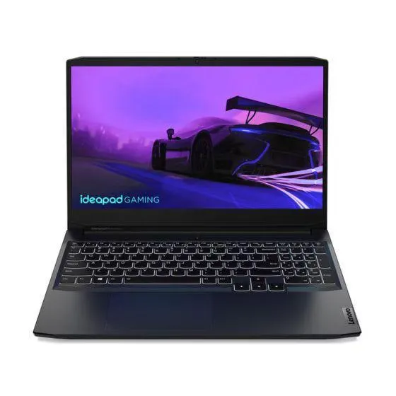 Laptop Lenovo IdeaPad Gaming 3i de 15.6", modelo 82K101MVLM, tarjeta gráfica GeForce GTX 1650, procesador Intel Core i5-11320H, 16GB RAM, disco sólido de 512GB, cámara web 720p HD, entrada USB y HDMI, Bluetooth 5.1, WiFi, Windows 11, para Gamers