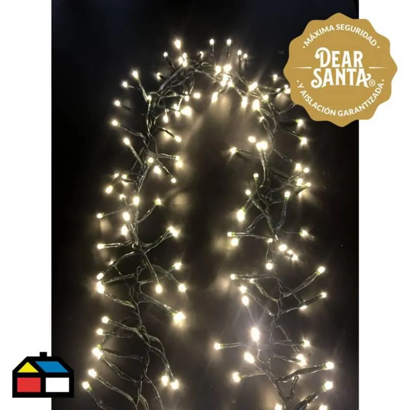 Juegos de Luces Fuegos Artificiales Cálida 320 LED