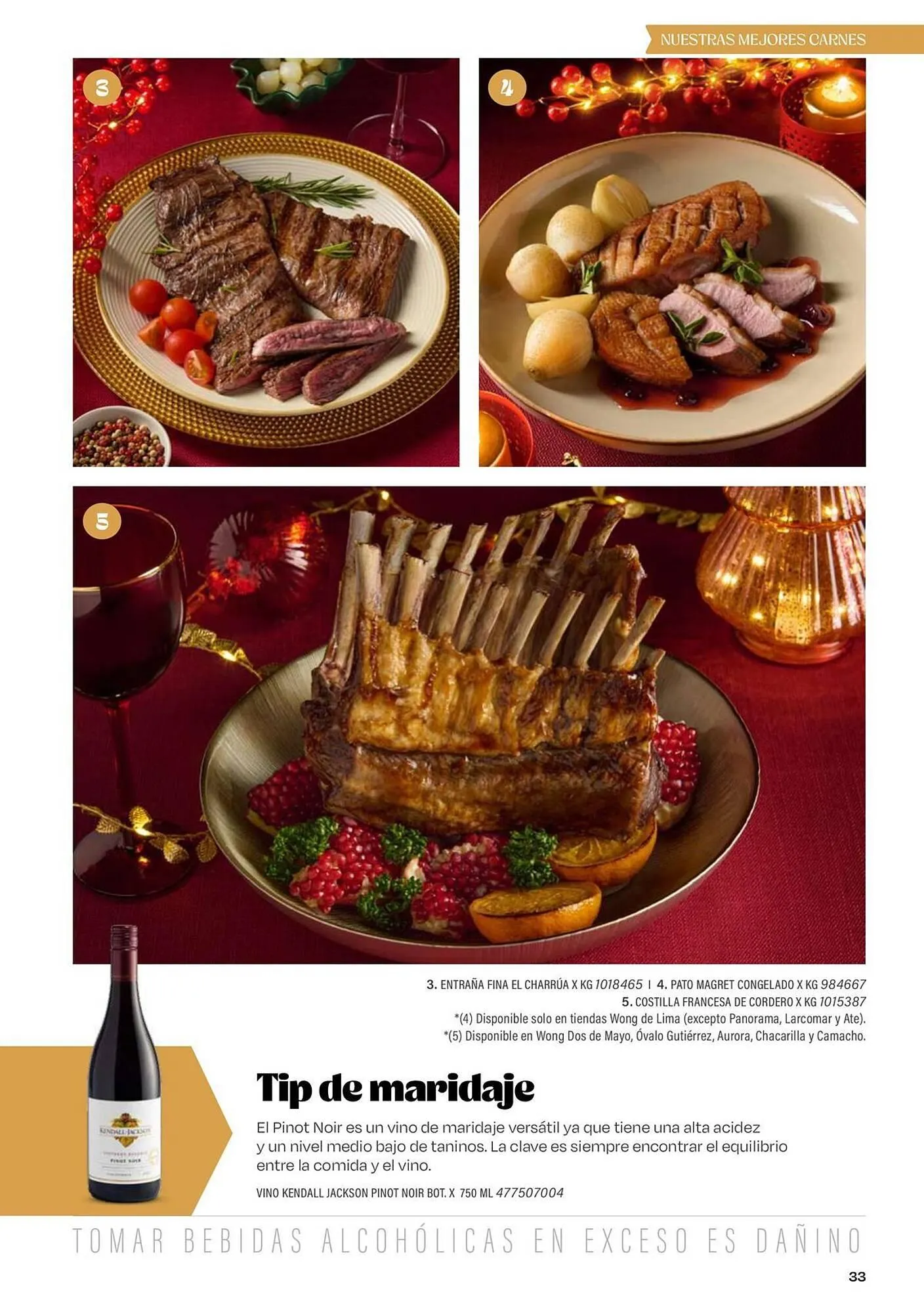 Catalogo de Catálogo Wong 18 de noviembre al 25 de diciembre 2024 - Pag 33