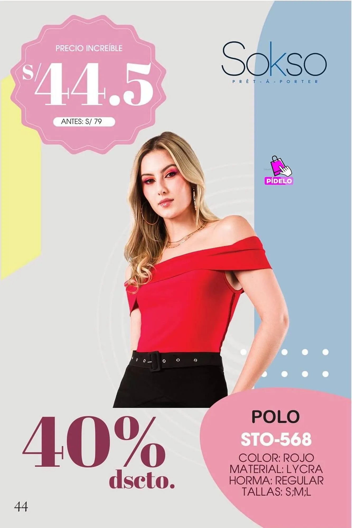 Catalogo de Catálogo Sokso 13 de abril al 19 de abril 2026 - Pag 44