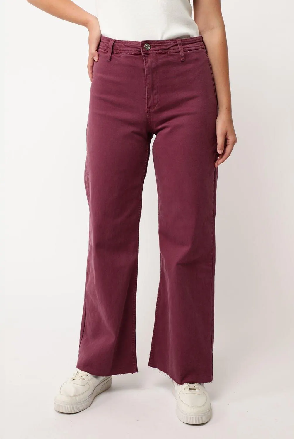 Jean Wide Leg Mujer University Club