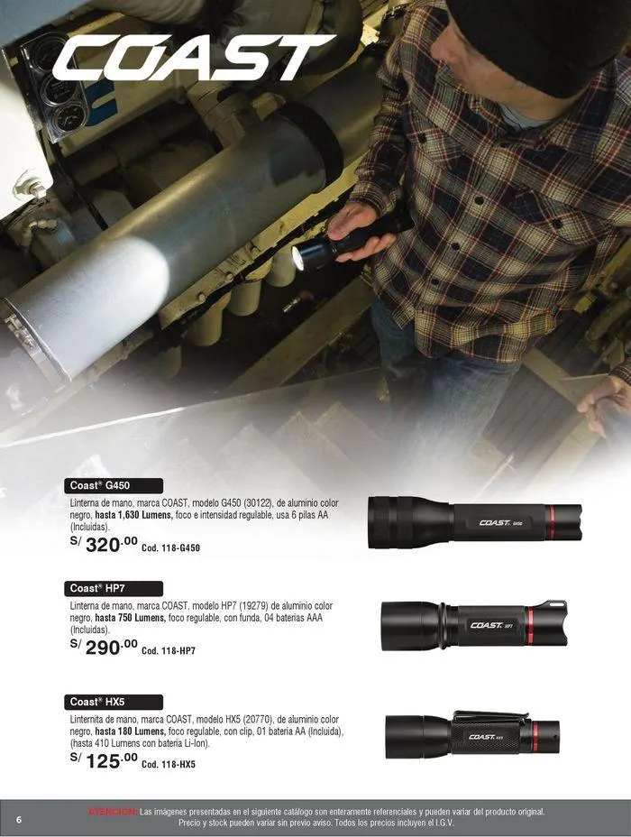 Catalogo de Linternas 9 de mayo al 31 de diciembre 2024 - Pag 6