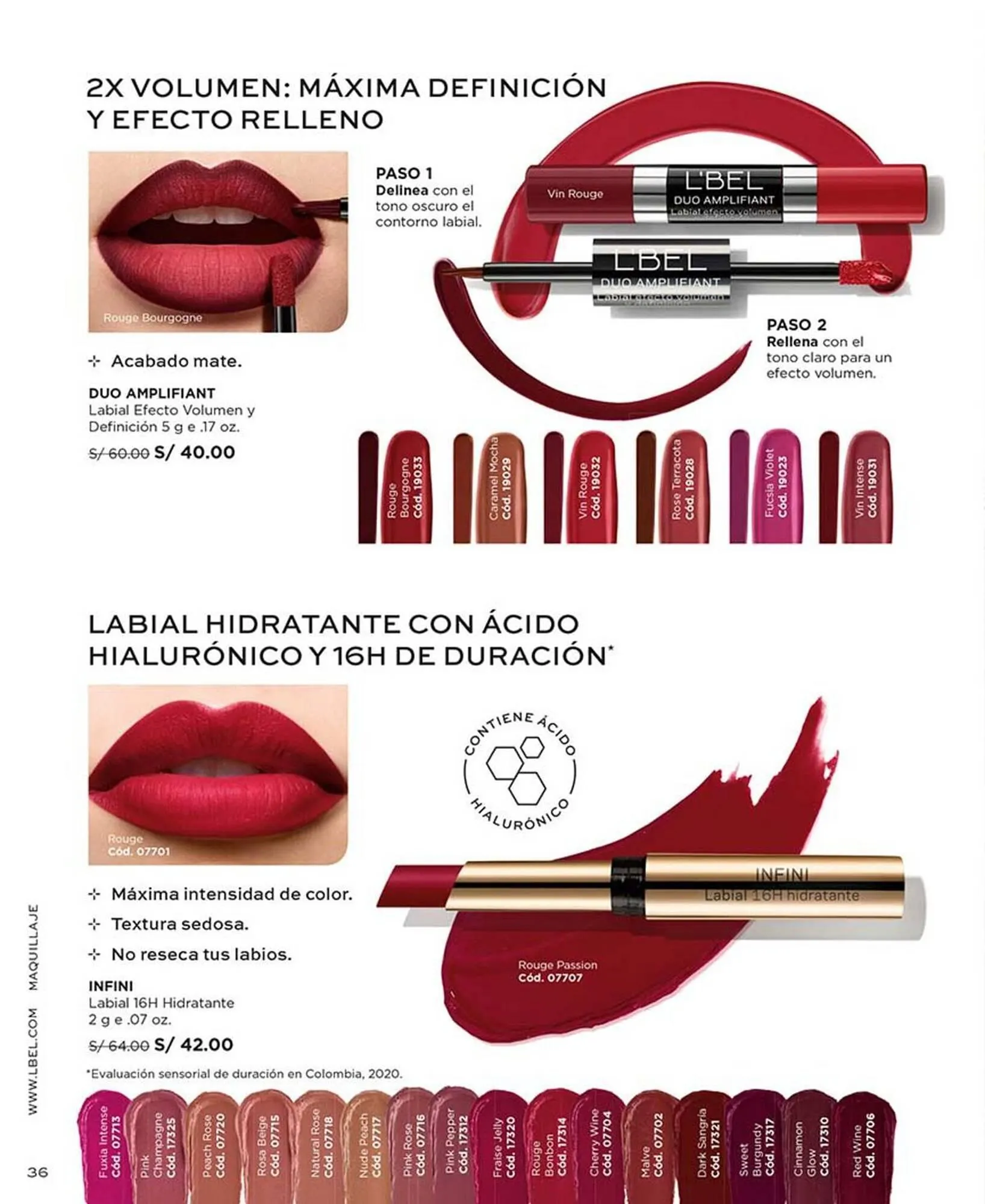 Catalogo de Catálogo L'Bel 1 de enero al 22 de enero 2025 - Pag 36