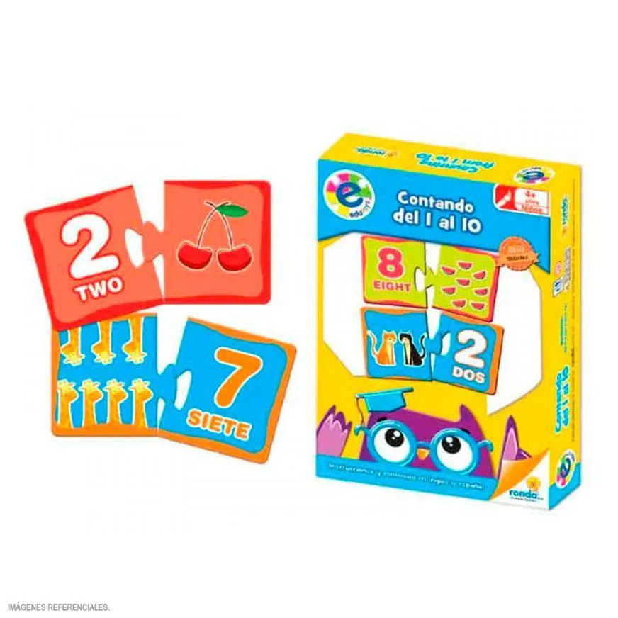 Juego Didáctico Ronda Contando Del 1 Al 10