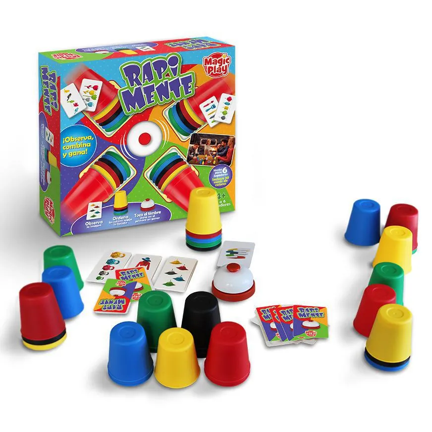 Juego De Mesa Magic Play Rapimente Mini