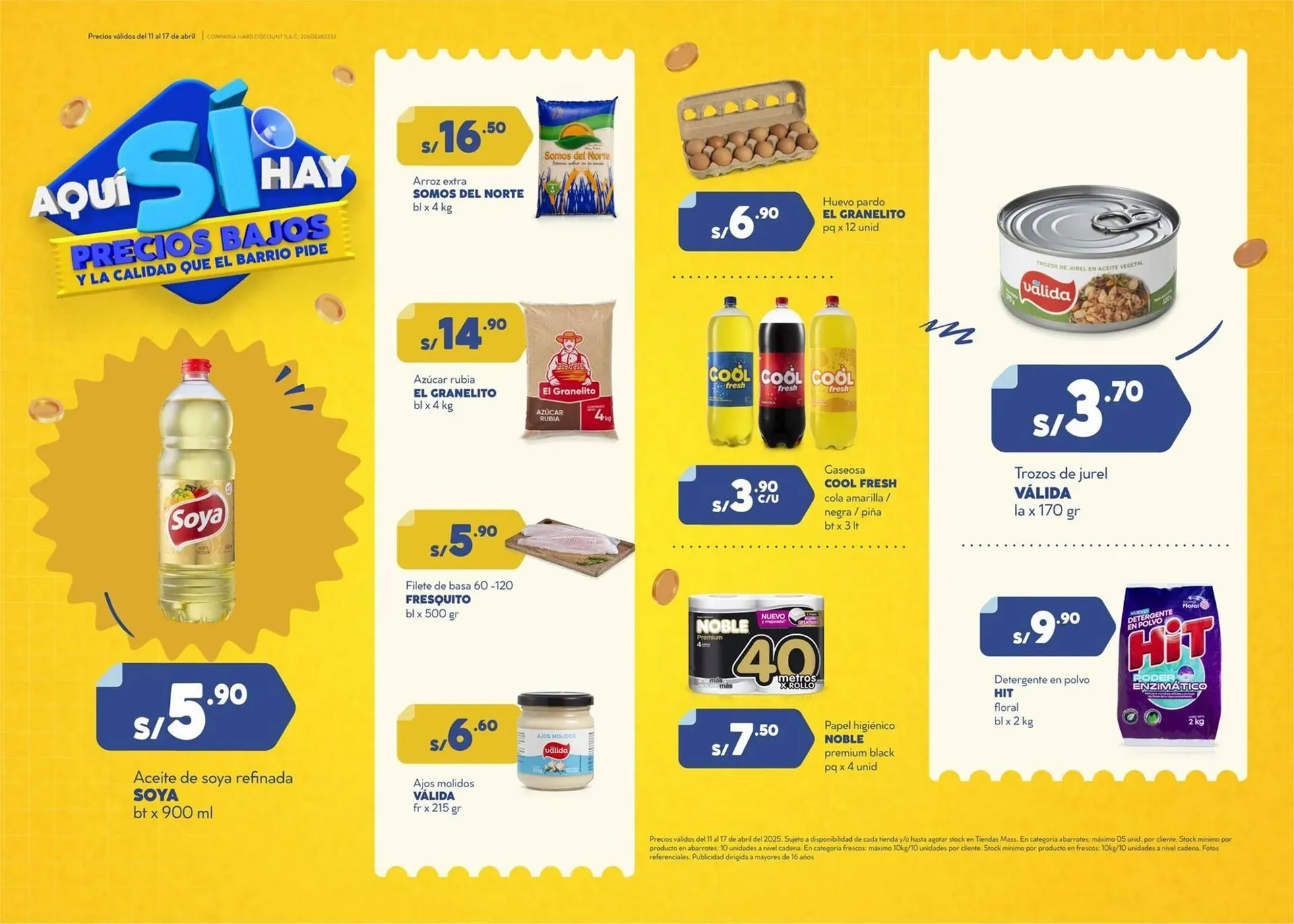 Catalogo de Catálogo Mass 11 de abril al 17 de abril 2025 - Pag 1