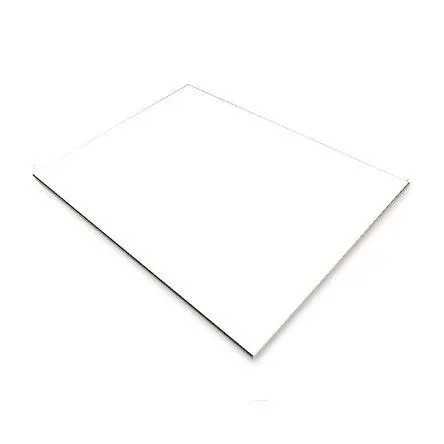 Tablero HDF Durolac Blanco 2.8mm 1.85x2.44 metros