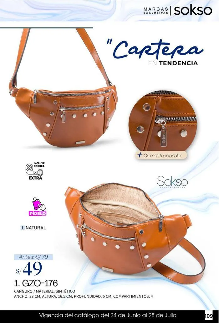 Catalogo de SOKSO TEXTIL & ACCESORIOS  24 de junio al 28 de julio 2024 - Pag 109