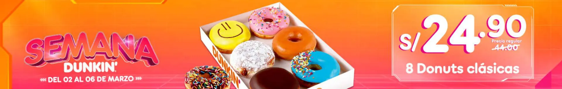 Catalogo de Catálogo Dunkin Donuts 3 de marzo al 6 de marzo 2026 - Pag 1
