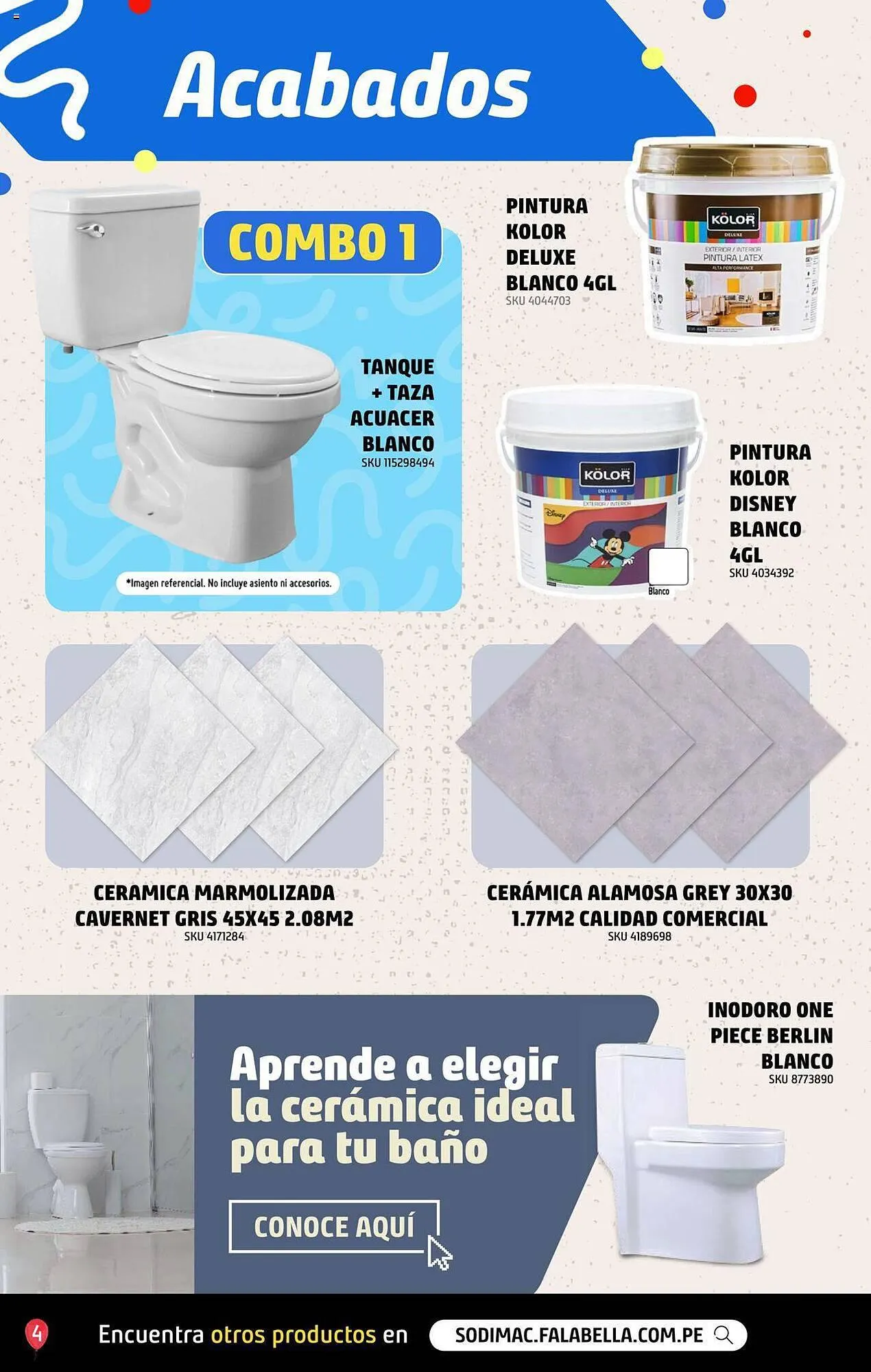 Catalogo de Catálogo Sodimac 17 de agosto al 24 de octubre 2023 - Pag 4