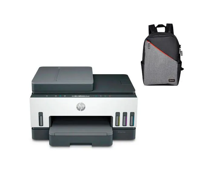 Impresora Multifuncional HP Smart Tank 750 + Mochila para Laptop Miray MML-ENL08215B GRATIS