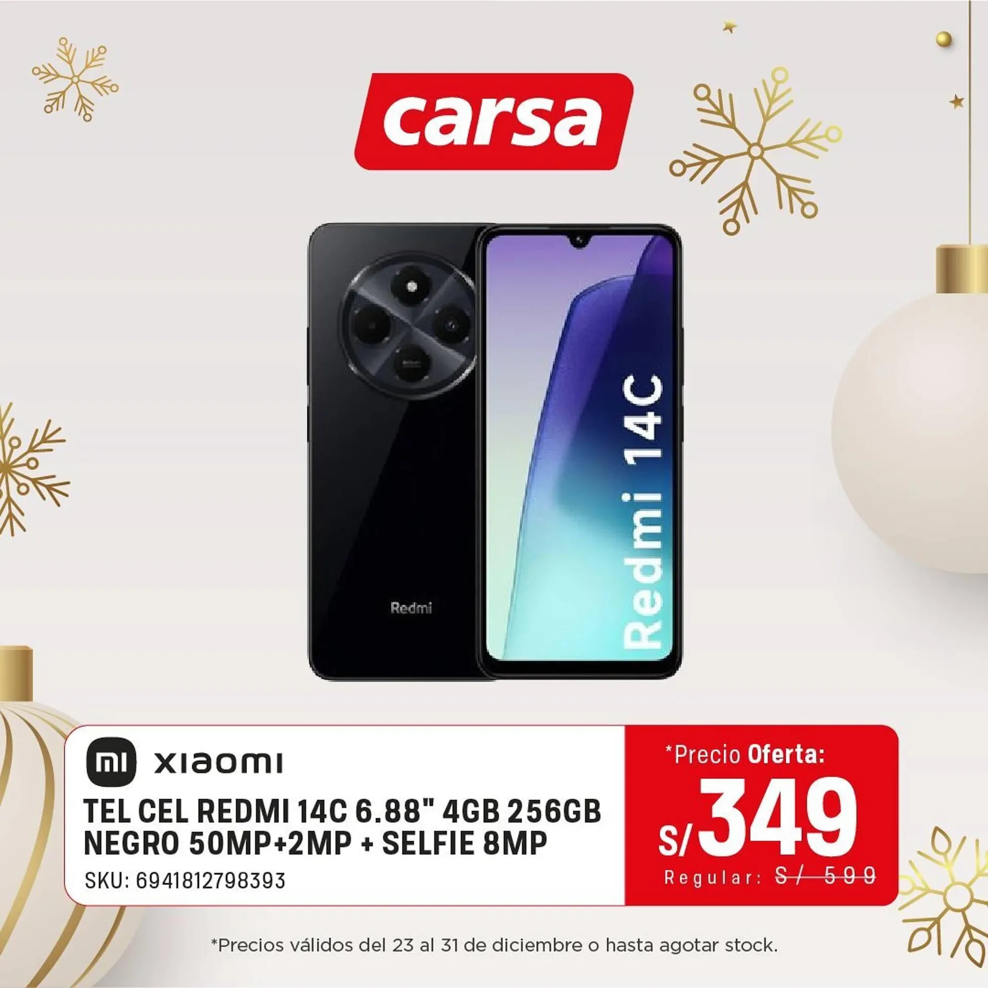 Catalogo de Catálogo Carsa 23 de diciembre al 31 de diciembre 2025 - Pag 3