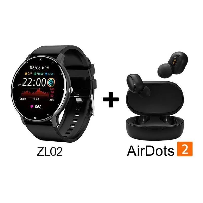 Auriculares bluetooth xiaomi redmi airdots2 y reloj inteligente zl02d