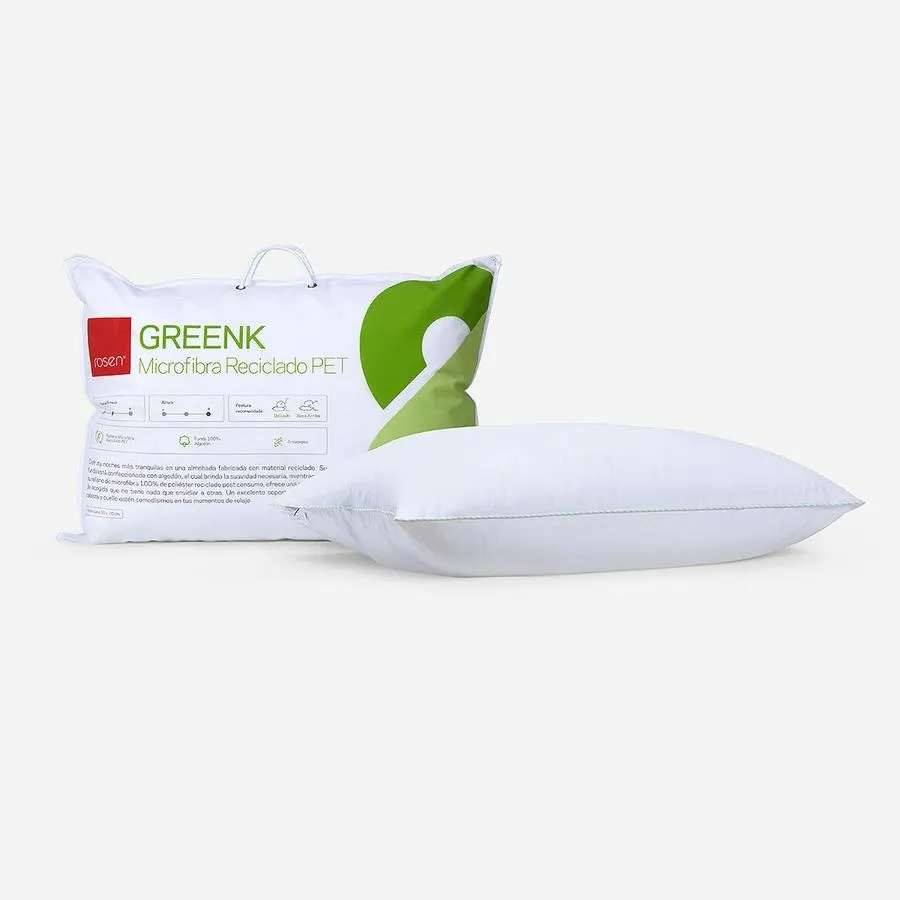 Almohada Microfibra Pet Greenk