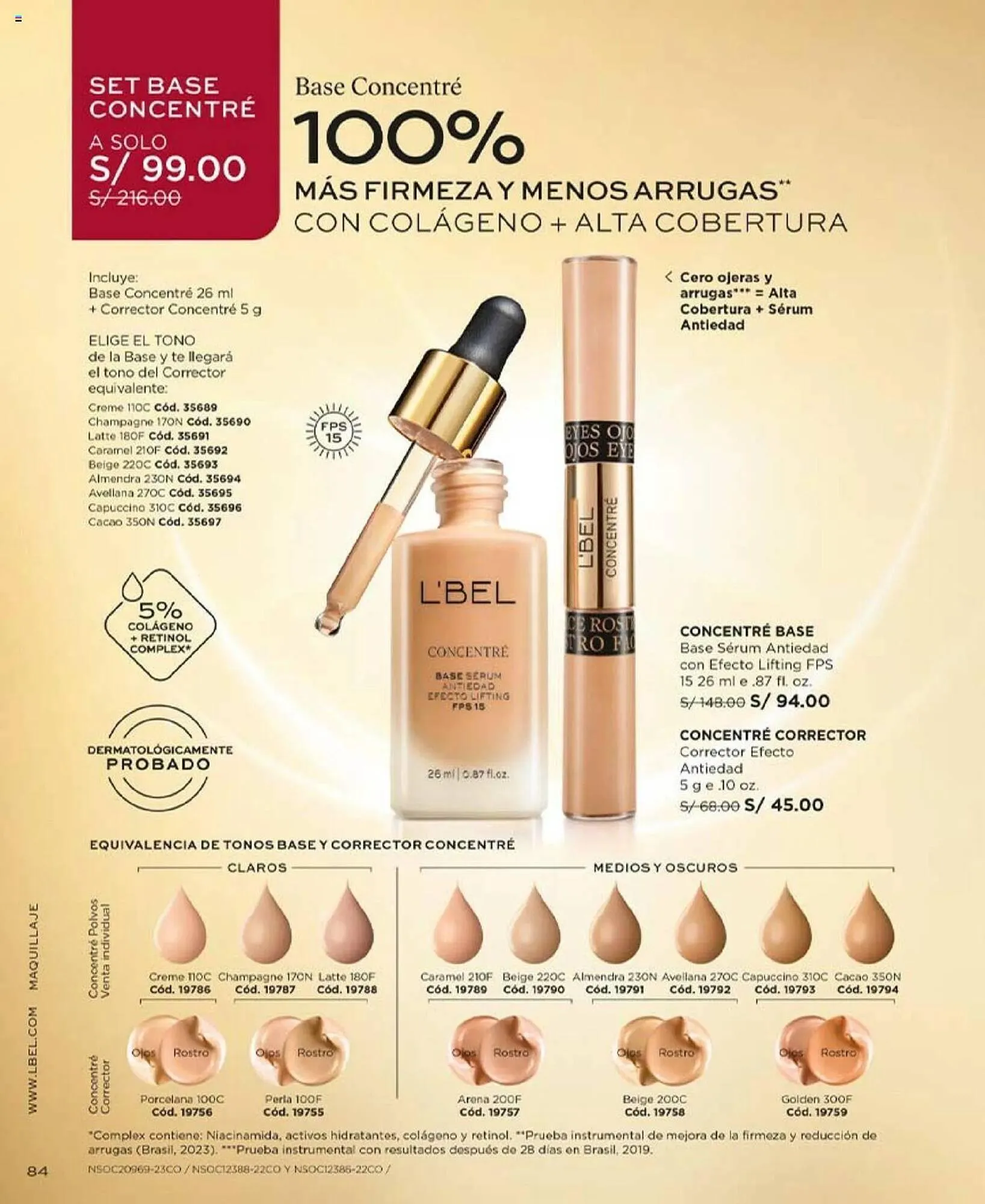 Catalogo de Catálogo L'Bel 17 de noviembre al 3 de diciembre 2024 - Pag 84