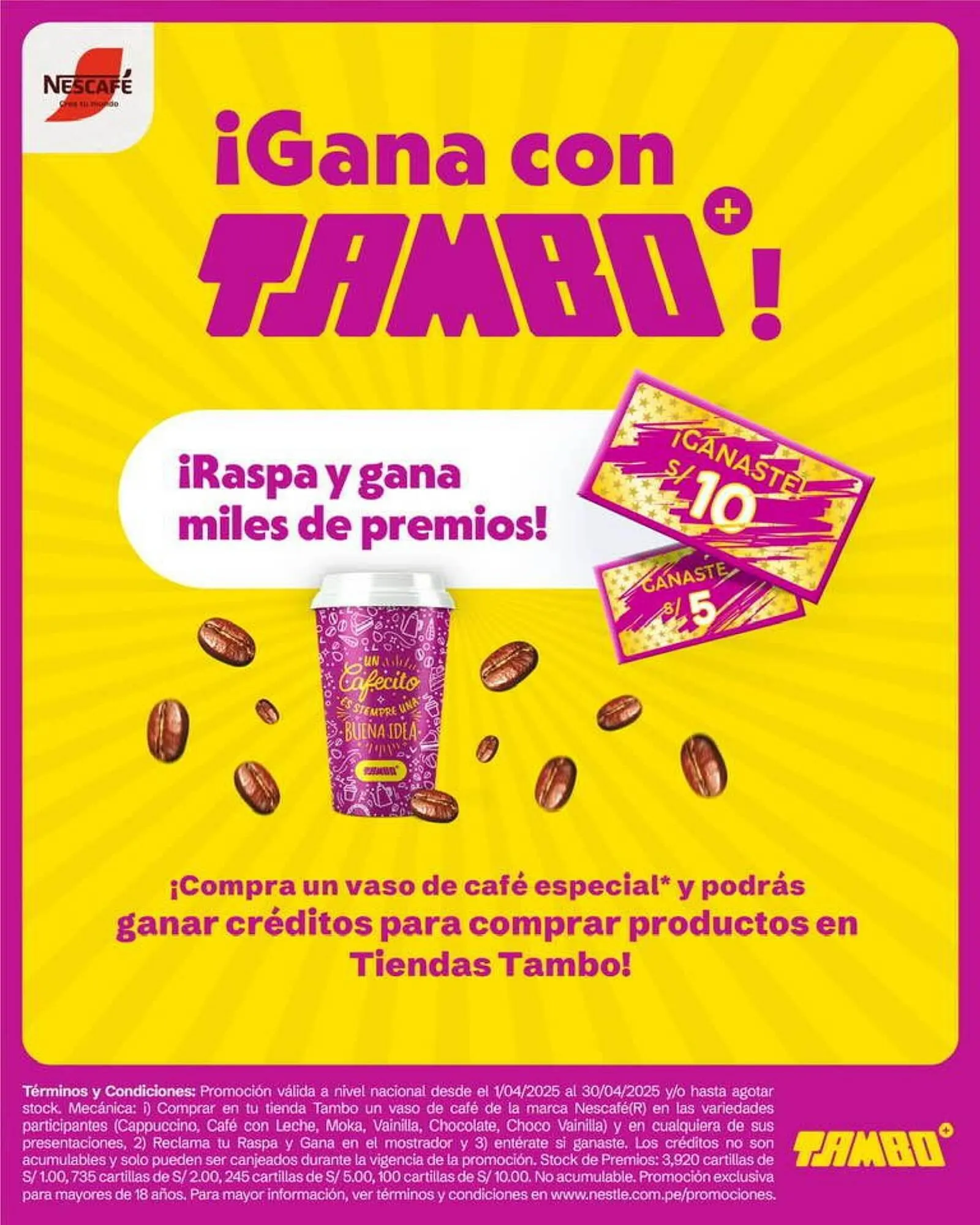 Catalogo de Catálogo Tambo 1 de abril al 30 de abril 2025 - Pag 1