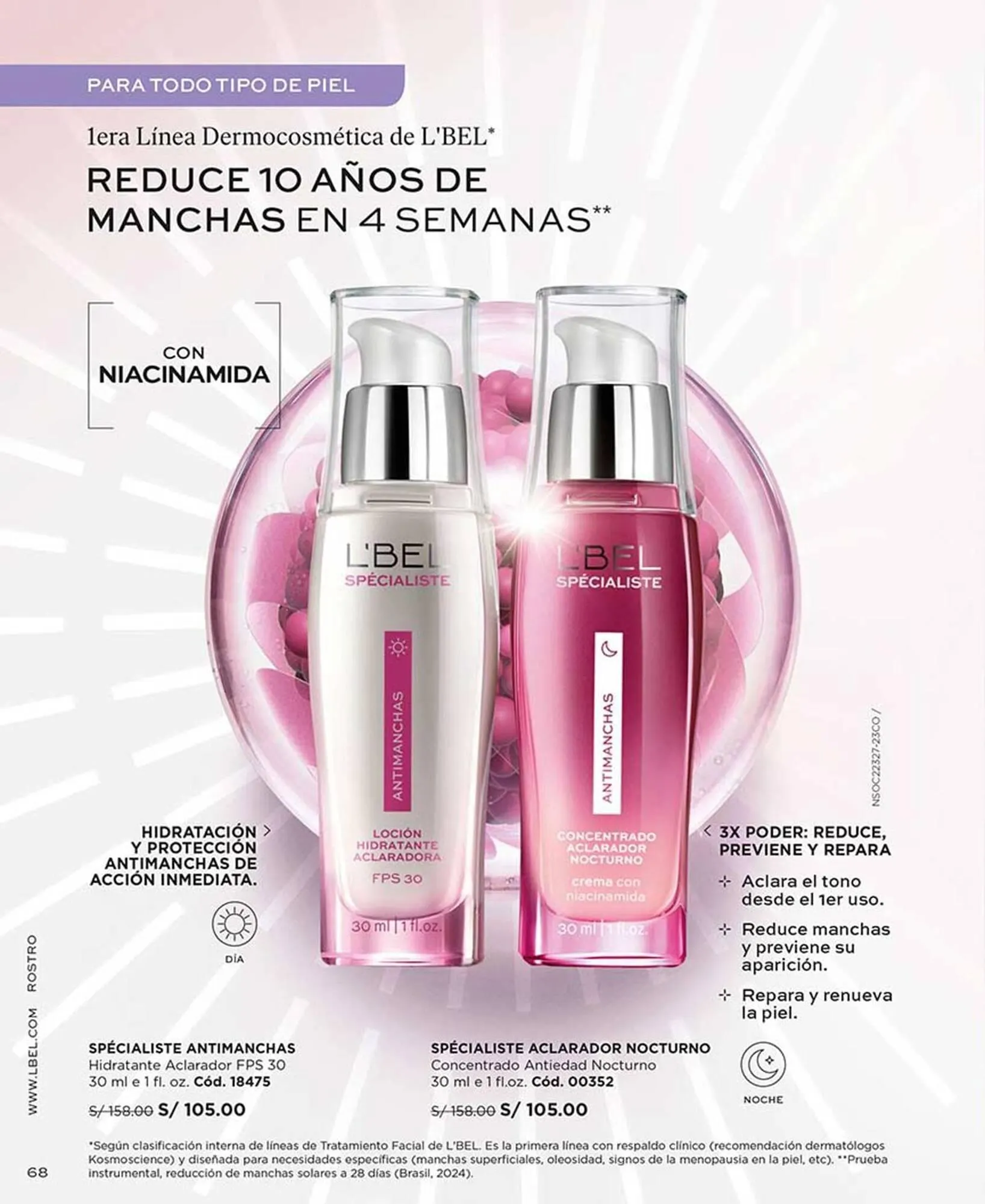 Catalogo de Catálogo L'Bel 1 de enero al 22 de enero 2025 - Pag 68