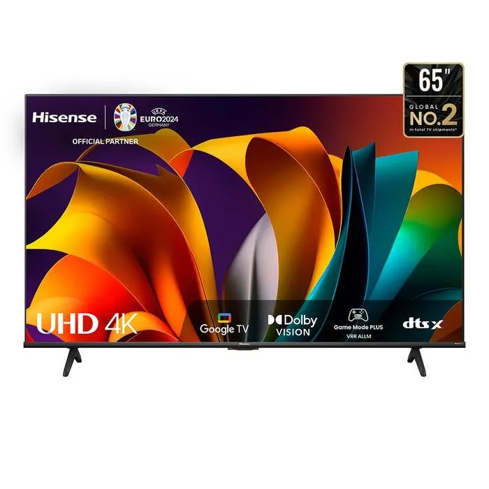 TV Hisense 65" LED 4K UHD Google TV 65A6NA