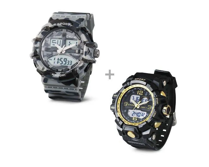 Reloj Pulsera Miray RPMC-100D + Reloj Pulsera Miray RPMC-73P