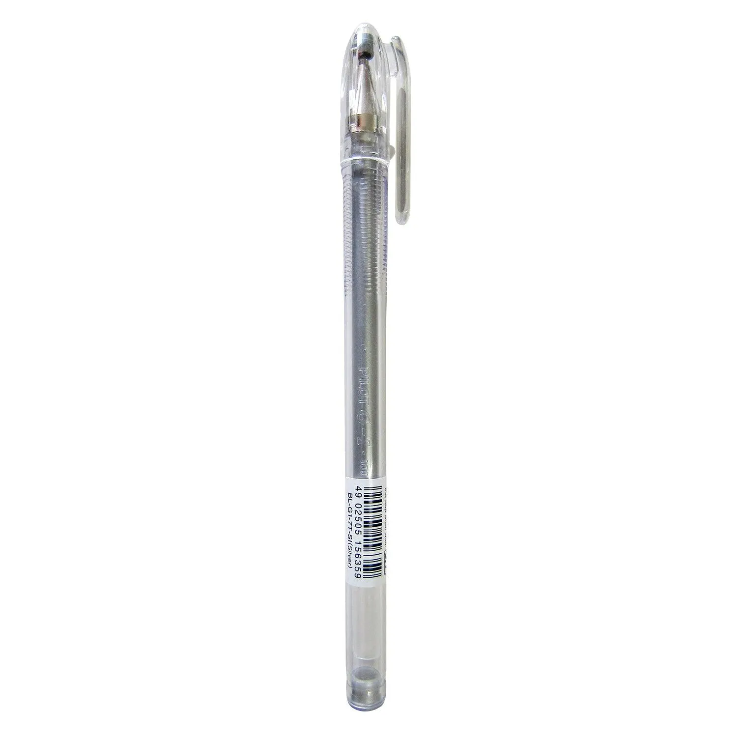 Bolígrafo Pilot Tinta Gel G1 Punta Fina 0.7 mm Plateado