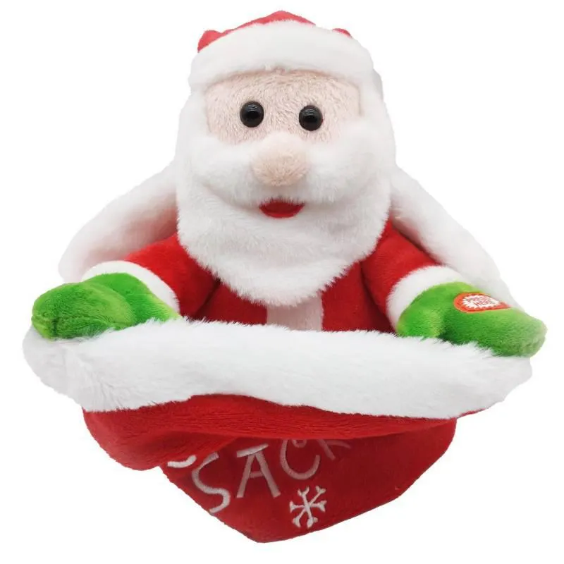 Bolsa Navidad Santa 21x21cm