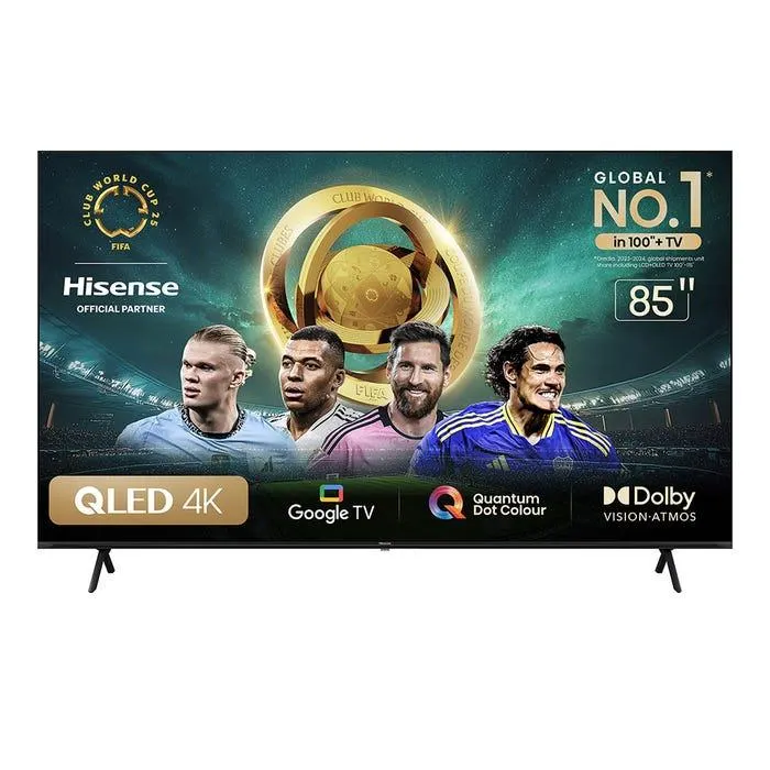 TV Hisense 85" QLED 4K Google TV 85Q6N