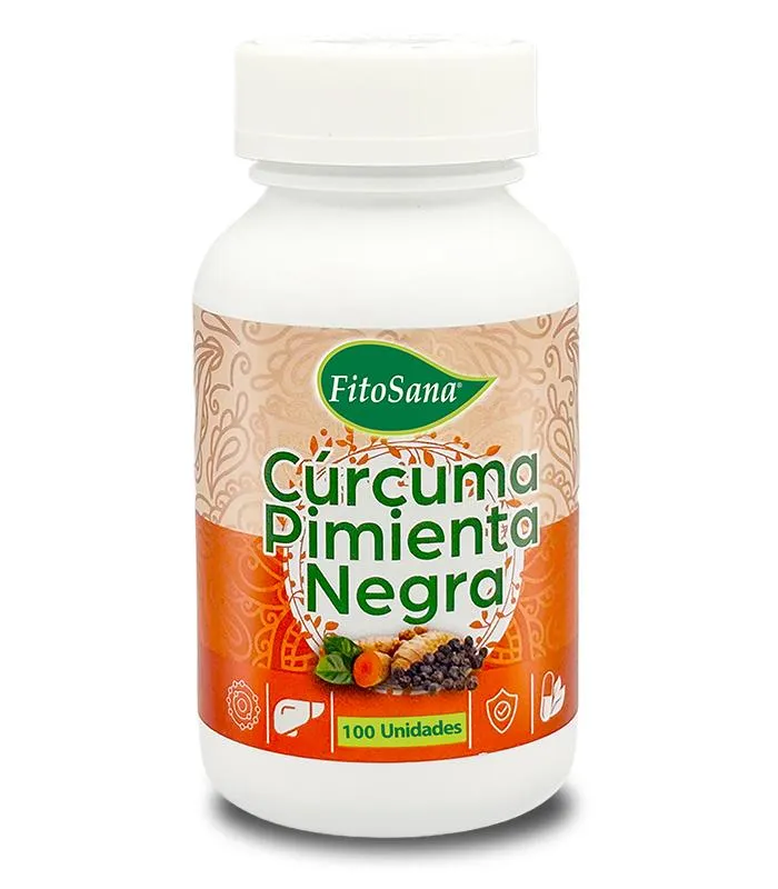 Frasco Cúrcuma con Pimienta Negra – 100unid