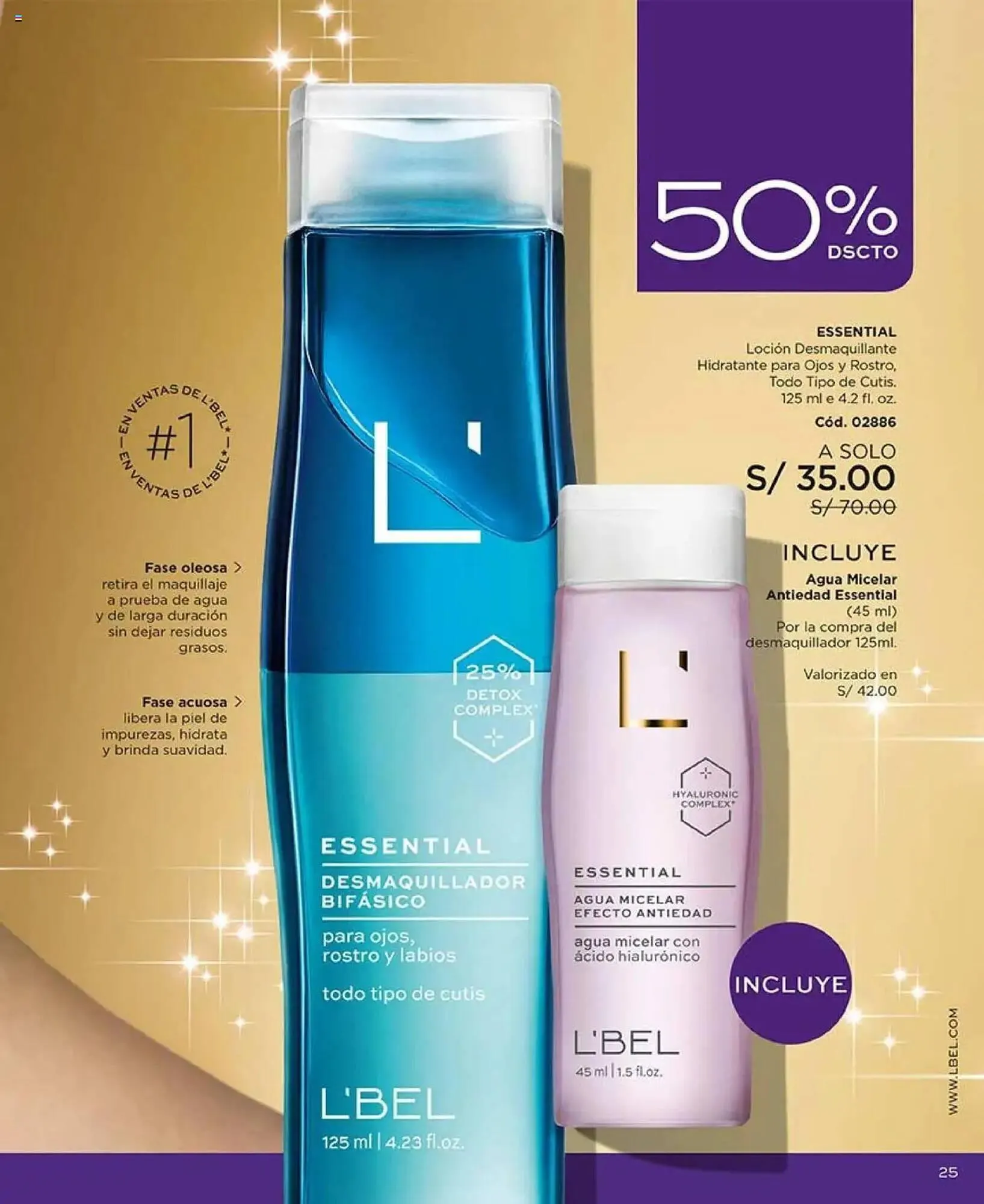 Catalogo de Catálogo L'Bel 18 de diciembre al 8 de enero 2025 - Pag 25