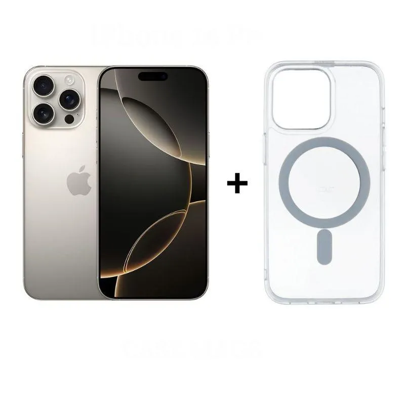 Apple iPhone 16 Pro Max Intelligence 256GB - (eSIM) - Natural Titanium