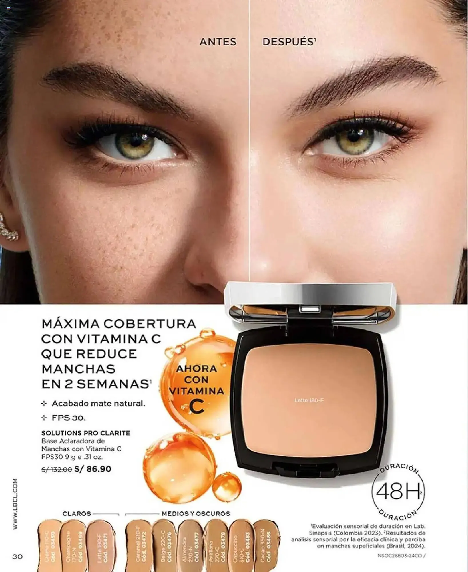 Catalogo de Catálogo L'Bel 27 de mayo al 1 de julio 2025 - Pag 32