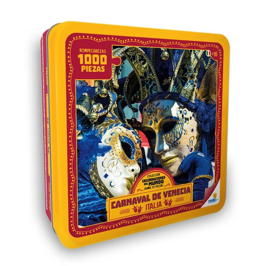 Rompecabezas Ronda Carnaval De Venecia 1000 Piezas
