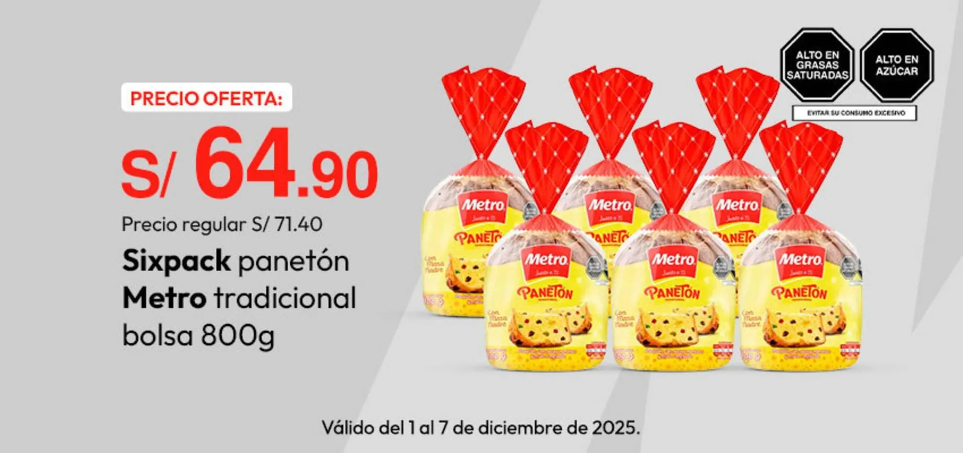 Catalogo de Catálogo Metro 1 de diciembre al 7 de diciembre 2025 - Pag 7