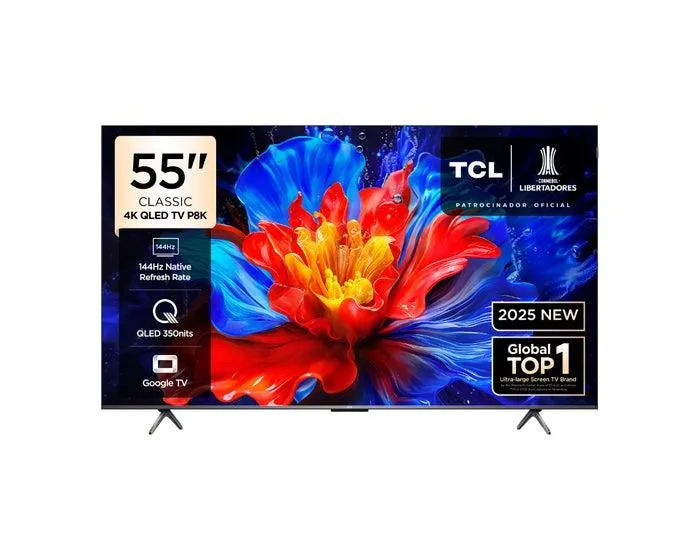 Televisor TCL Smart TV 55" QLED 4K UHD 55P8K