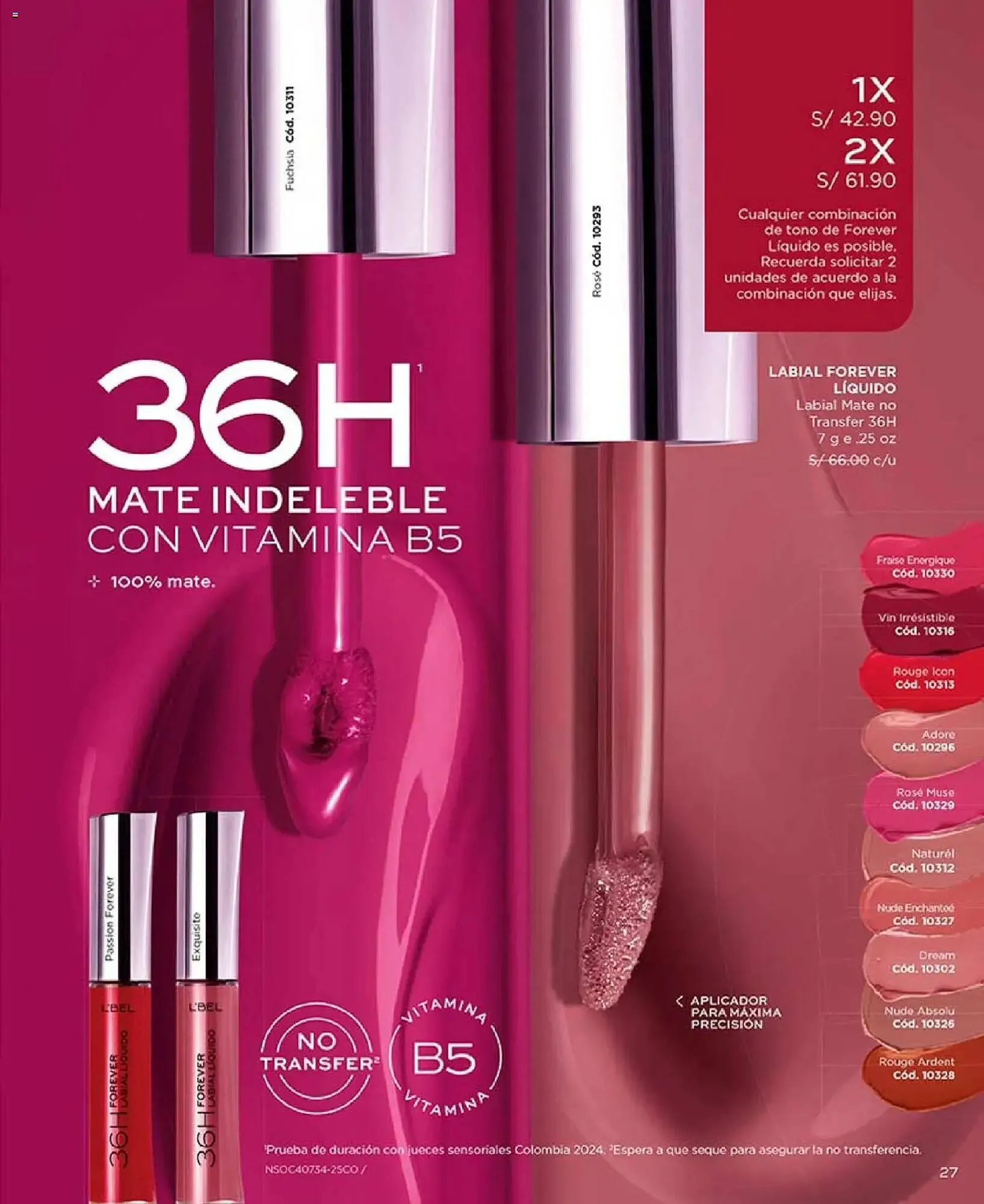 Catalogo de Catálogo L'Bel 14 de noviembre al 17 de diciembre 2025 - Pag 27