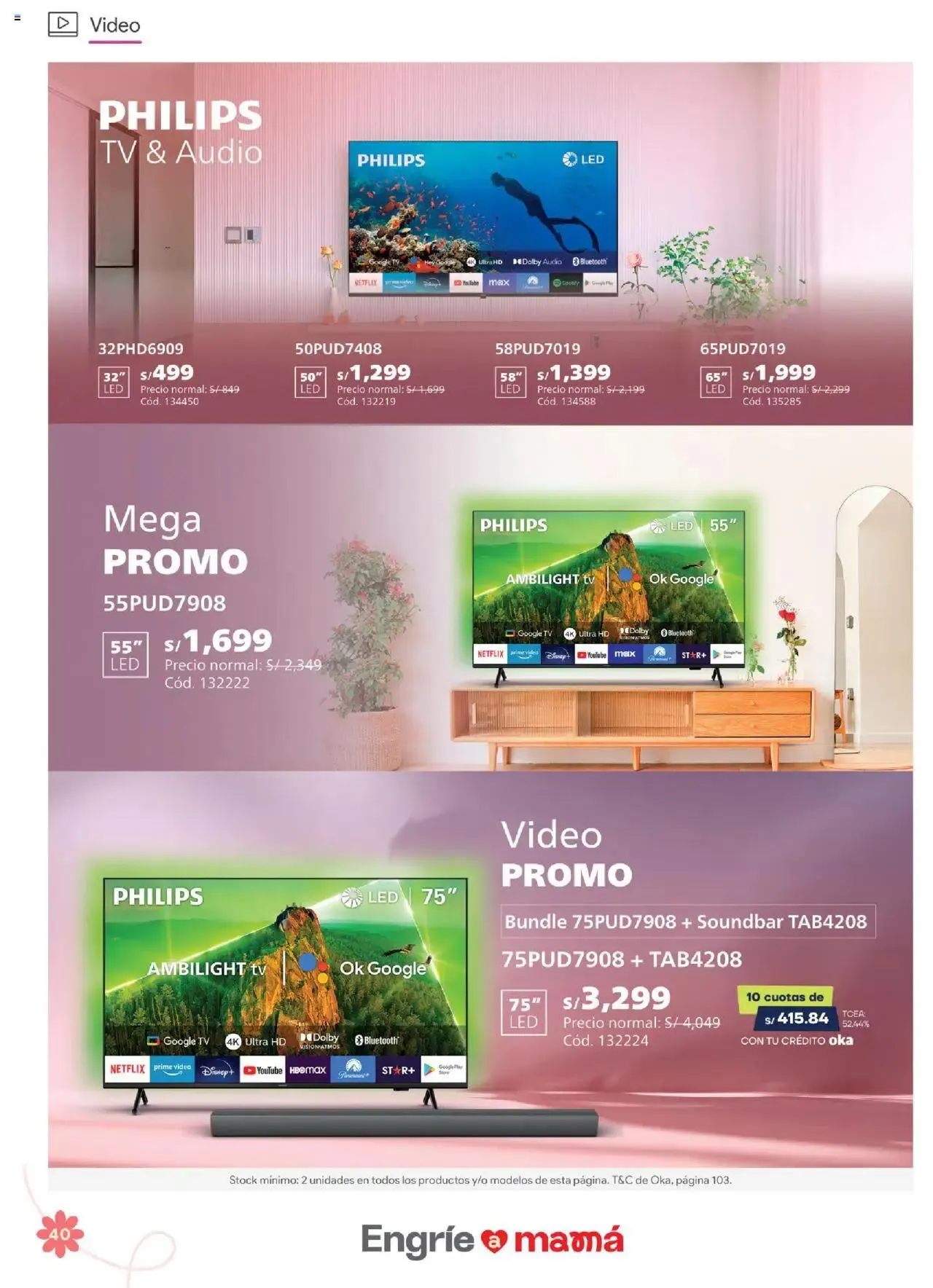 Catalogo de Hiraoka - Guia dia de la madre 26 de abril al 18 de mayo 2025 - Pag 40