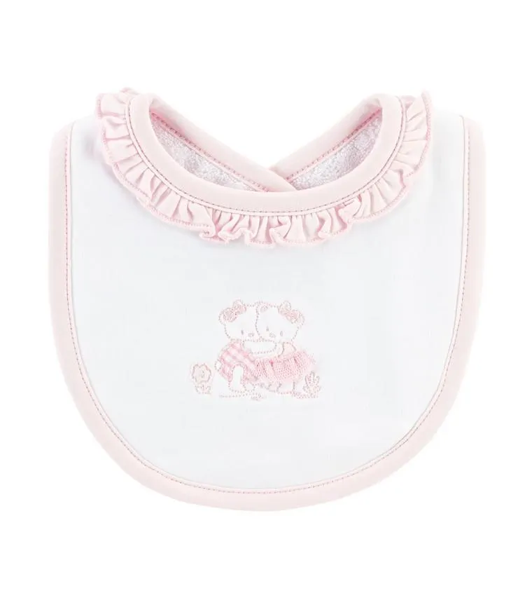 Babero Para Comer De 100% Algodón Pima | Colección Honey Boo Pink