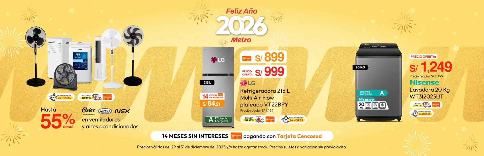 Catalogo de Catálogo Metro 1 de enero al 11 de enero 2026 - Pag 17