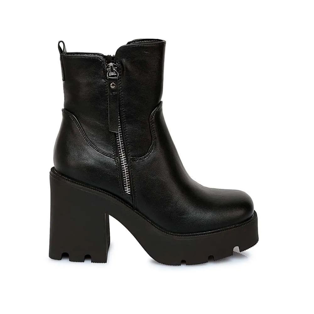 Botín Casual DAVI-2517 Negro ADV