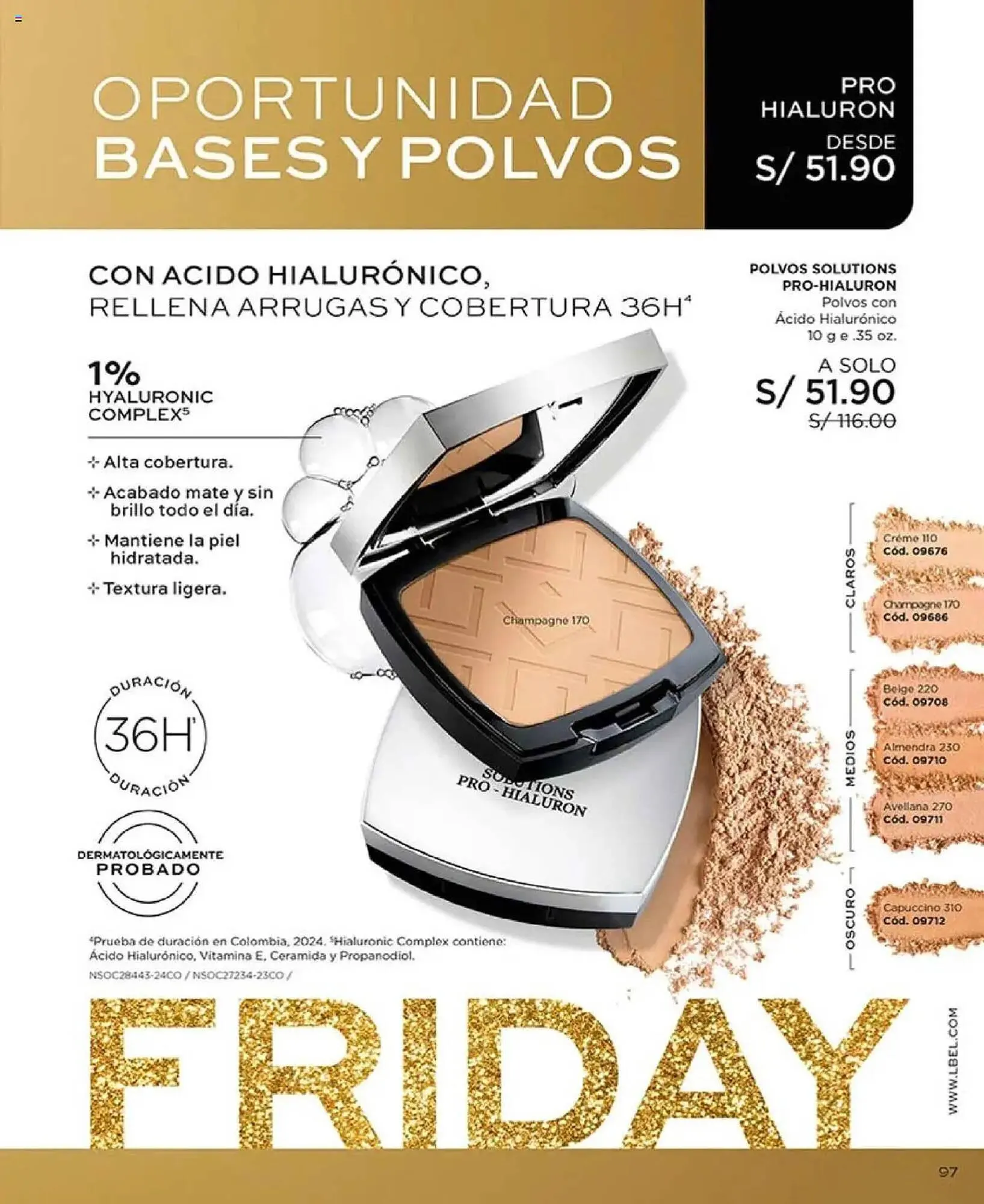 Catalogo de Catálogo L'Bel 25 de setiembre al 30 de noviembre 2025 - Pag 97