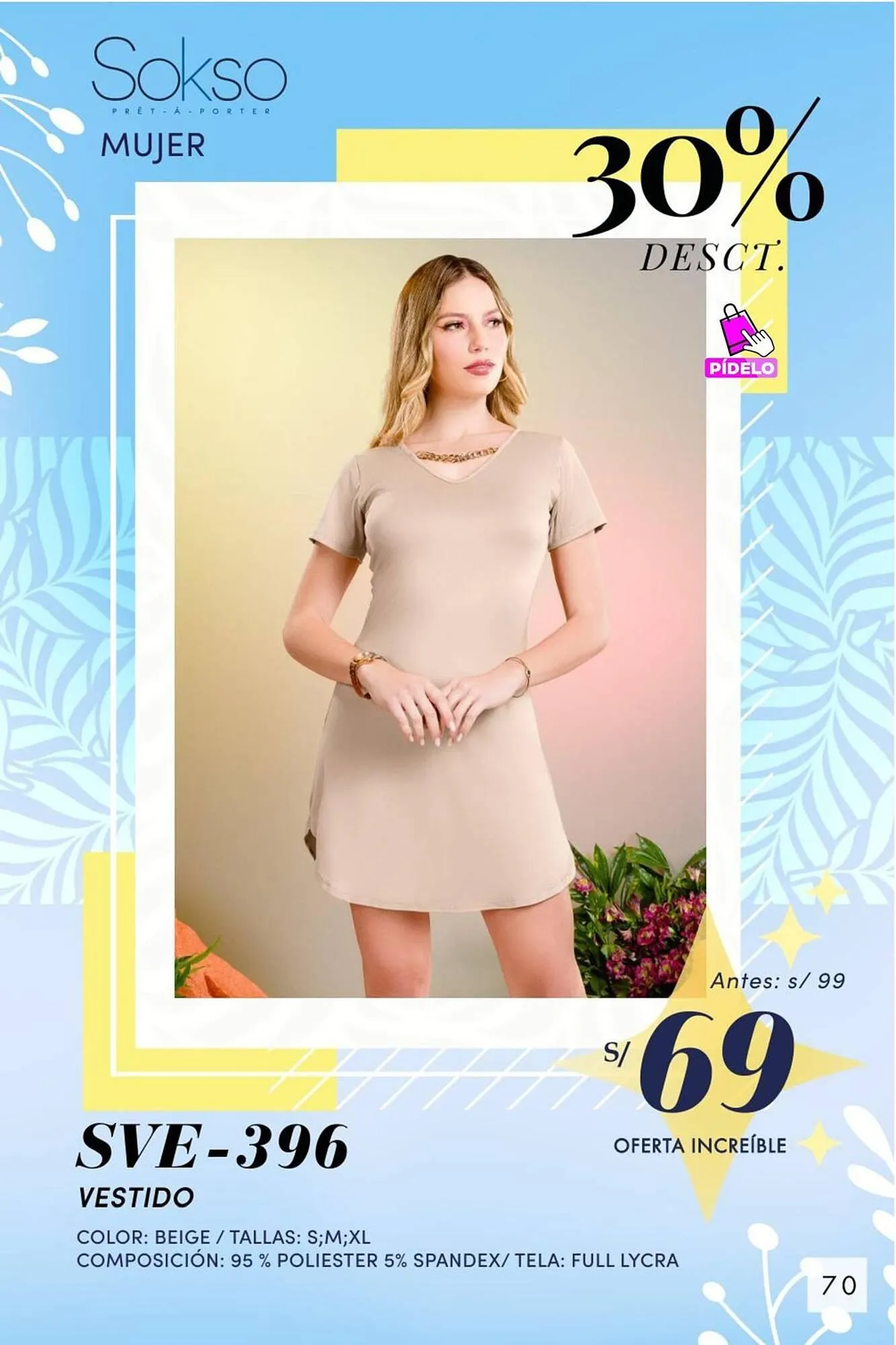 Catalogo de Catálogo Sokso 20 de marzo al 30 de marzo 2025 - Pag 70