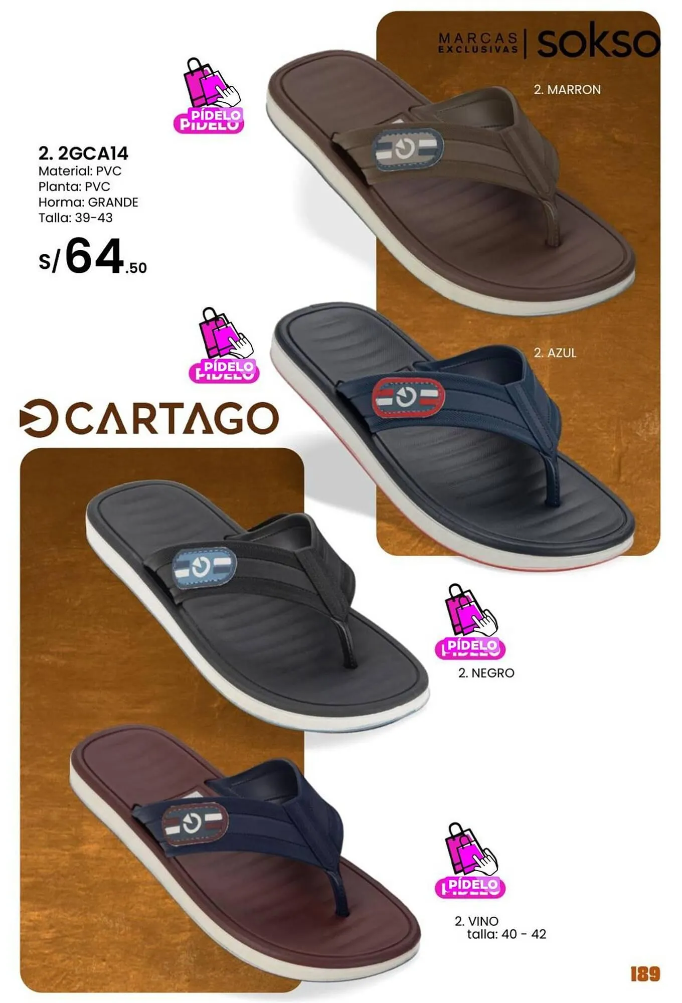 Catalogo de Catálogo Sokso 3 de abril al 18 de mayo 2025 - Pag 189