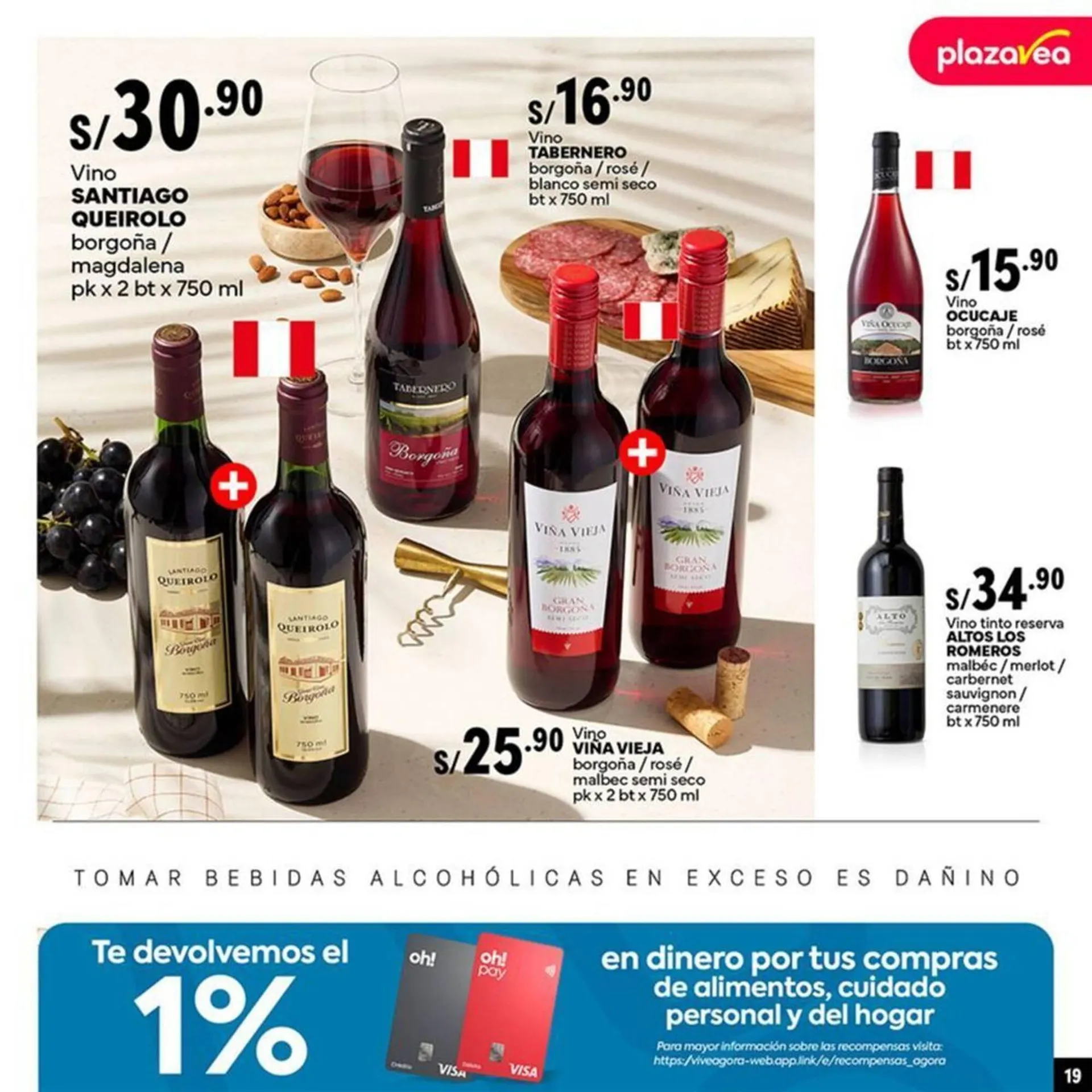 Catalogo de Catálogo Plaza Vea 25 de agosto al 7 de setiembre 2025 - Pag 19