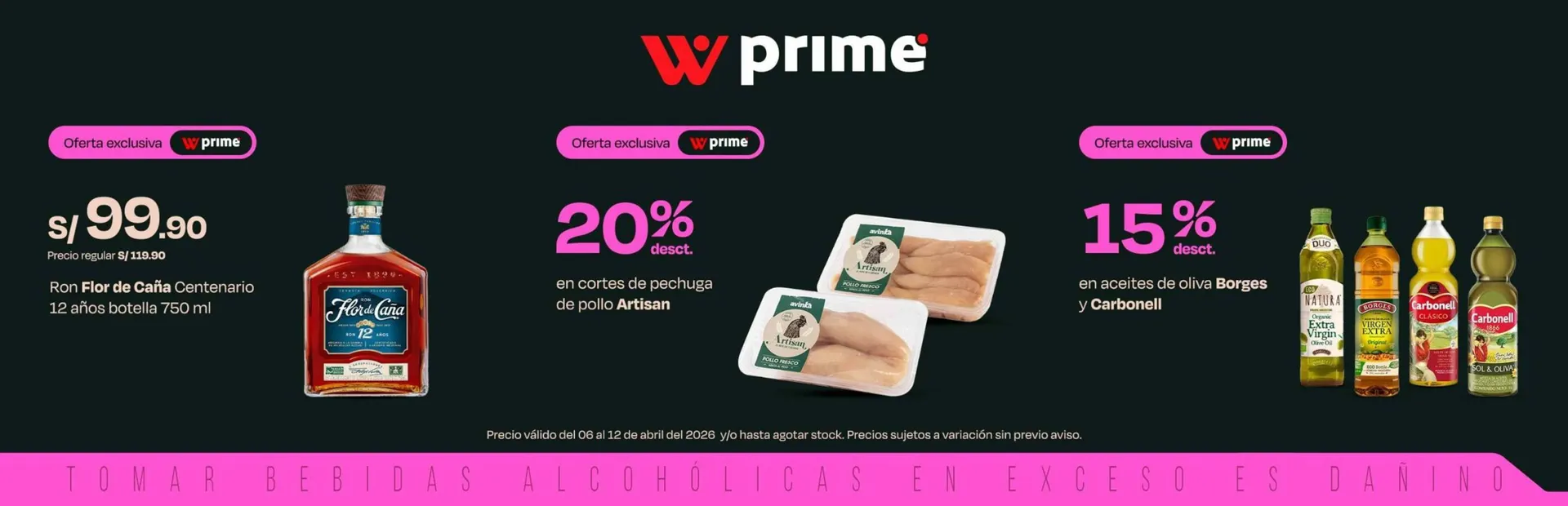 Catalogo de Catálogo Wong 6 de abril al 12 de abril 2026 - Pag 1