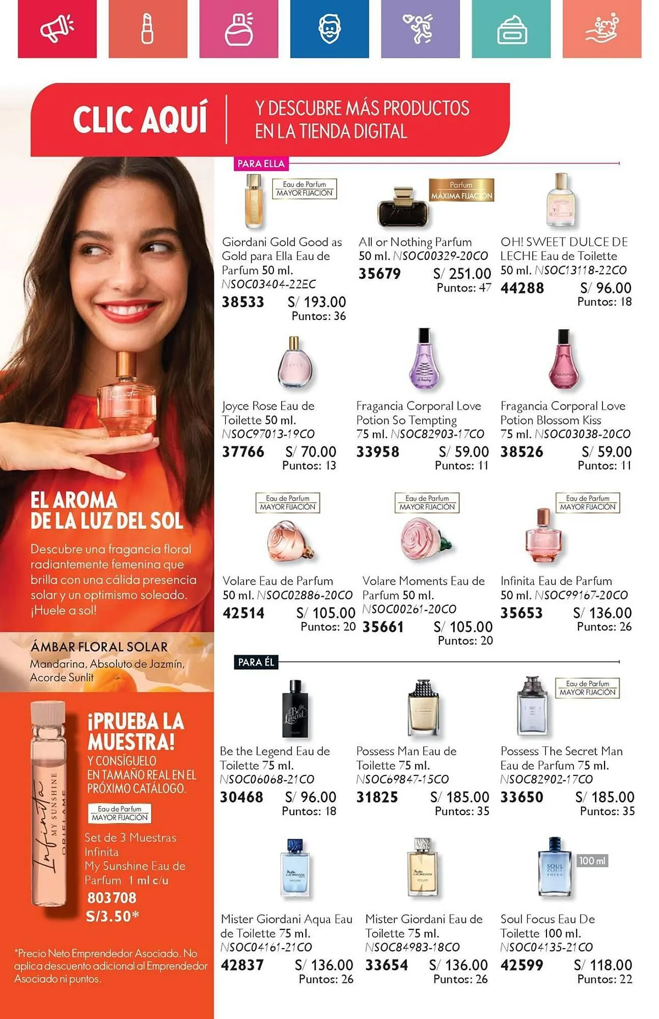 Catalogo de Catálogo Oriflame 30 de setiembre al 18 de octubre 2024 - Pag 62