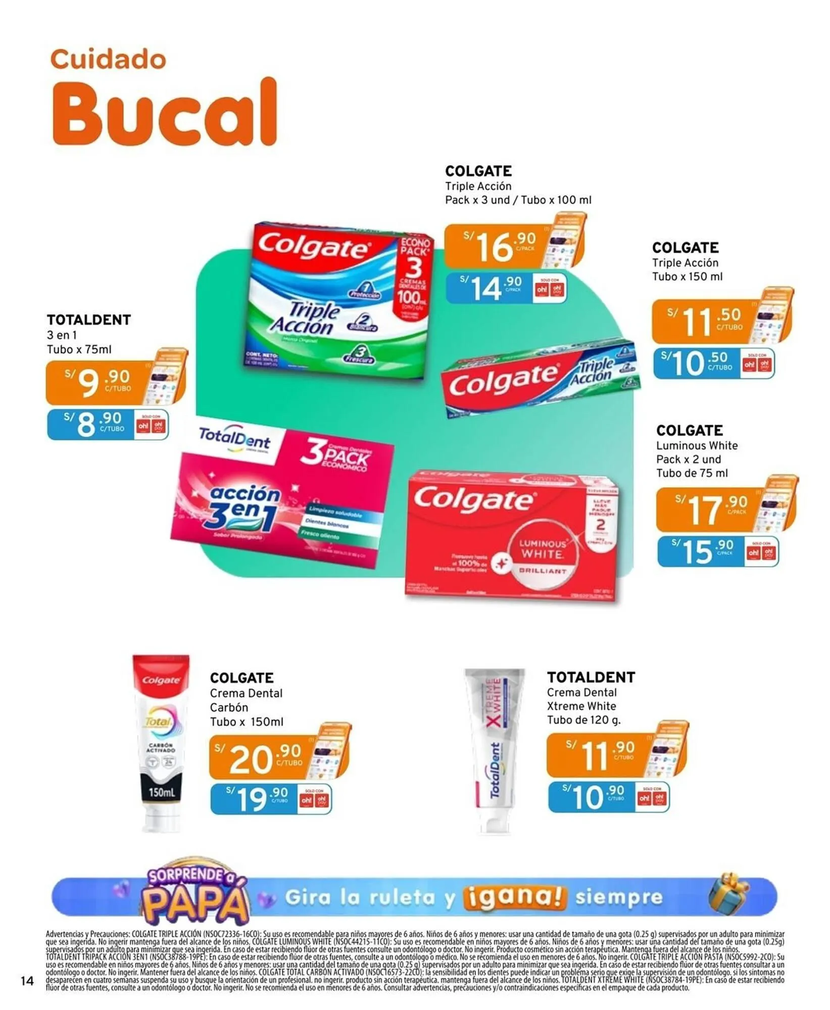 Catalogo de Catálogo Mifarma 1 de junio al 30 de junio 2025 - Pag 14