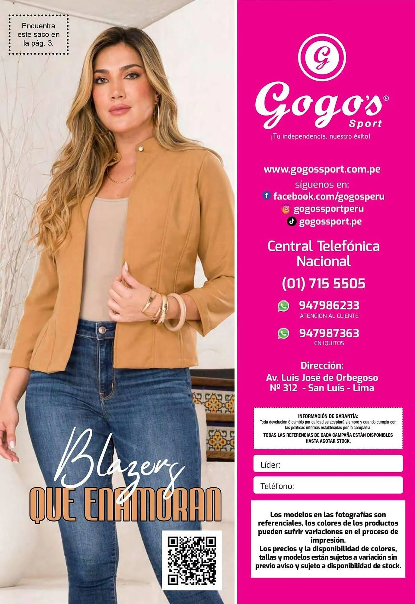 Catalogo de Catálogo Gogo's Sport 1 de diciembre al 31 de diciembre 2025 - Pag 152