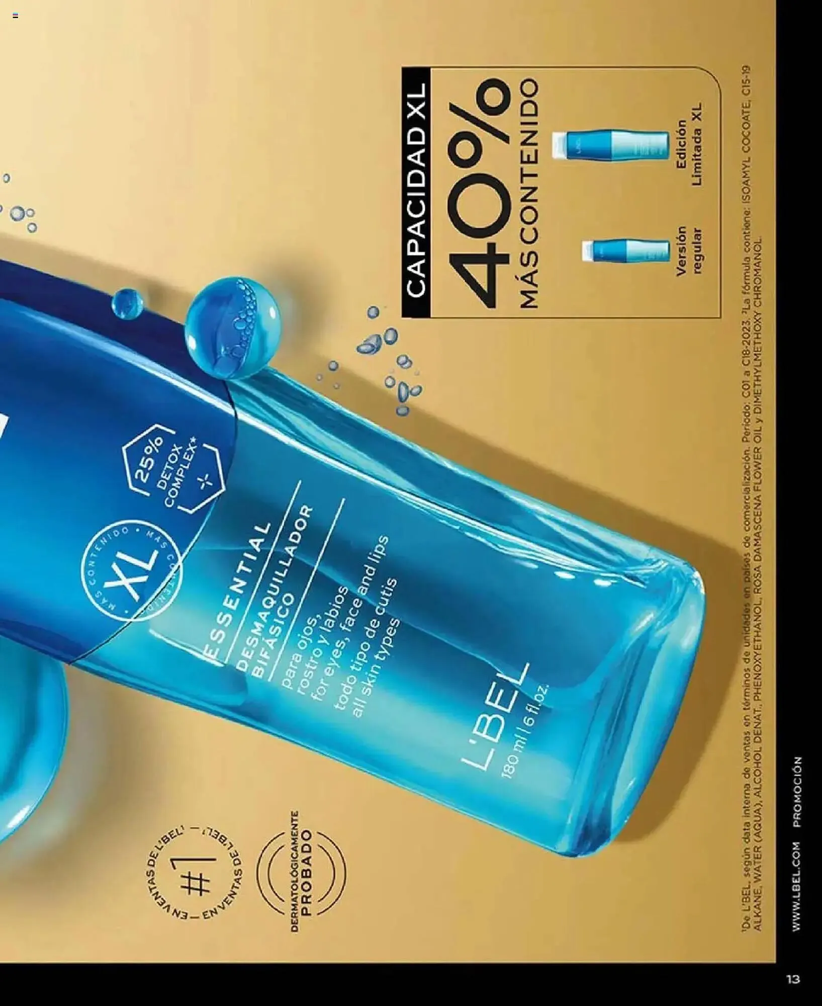 Catalogo de Catálogo L'Bel 25 de setiembre al 30 de noviembre 2025 - Pag 13