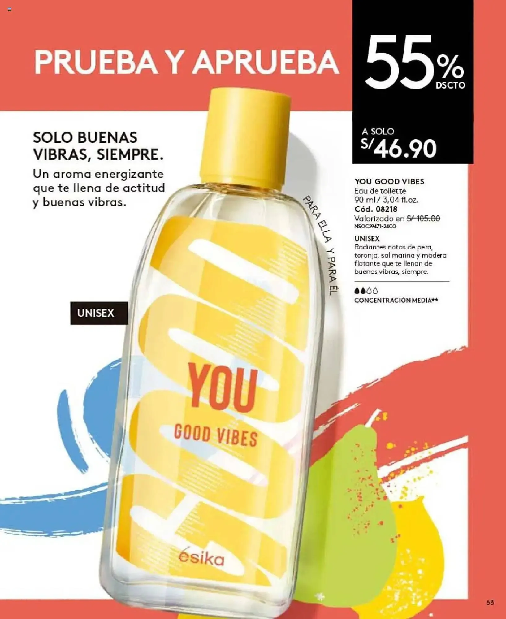 Catalogo de Catálogo Ésika 9 de junio al 1 de julio 2025 - Pag 63